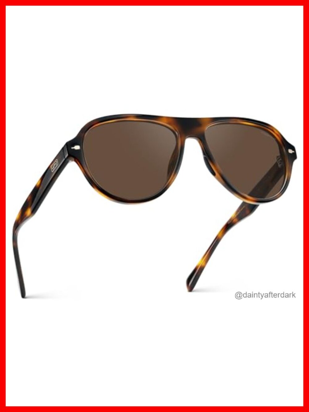 Polarized Aviator Sunglasses Full Frame 100% UVA/UVB Protection